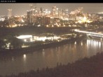 Archiv Foto Webcam Panoramablick auf das River Valley und die Skyline von Edmonton 01:00