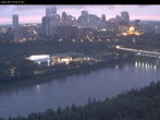 Archiv Foto Webcam Panoramablick auf das River Valley und die Skyline von Edmonton 03:00