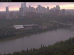 Archiv Foto Webcam Panoramablick auf das River Valley und die Skyline von Edmonton 05:00