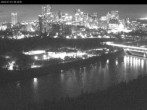 Archiv Foto Webcam Panoramablick auf das River Valley und die Skyline von Edmonton 23:00