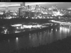 Archiv Foto Webcam Panoramablick auf das River Valley und die Skyline von Edmonton 01:00