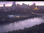 Archiv Foto Webcam Panoramablick auf das River Valley und die Skyline von Edmonton 03:00