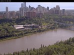 Archiv Foto Webcam Panoramablick auf das River Valley und die Skyline von Edmonton 07:00