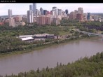Archiv Foto Webcam Panoramablick auf das River Valley und die Skyline von Edmonton 11:00