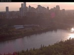 Archiv Foto Webcam Panoramablick auf das River Valley und die Skyline von Edmonton 05:00