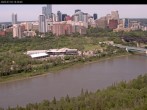 Archiv Foto Webcam Panoramablick auf das River Valley und die Skyline von Edmonton 15:00
