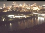 Archiv Foto Webcam Panoramablick auf das River Valley und die Skyline von Edmonton 23:00