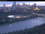 Archiv Foto Webcam Panoramablick auf das River Valley und die Skyline von Edmonton 03:00