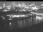 Archiv Foto Webcam Panoramablick auf das River Valley und die Skyline von Edmonton 23:00