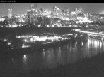 Archiv Foto Webcam Panoramablick auf das River Valley und die Skyline von Edmonton 01:00