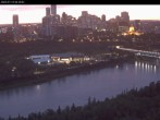 Archiv Foto Webcam Panoramablick auf das River Valley und die Skyline von Edmonton 03:00