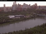 Archiv Foto Webcam Panoramablick auf das River Valley und die Skyline von Edmonton 05:00