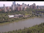 Archiv Foto Webcam Panoramablick auf das River Valley und die Skyline von Edmonton 09:00