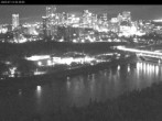 Archiv Foto Webcam Panoramablick auf das River Valley und die Skyline von Edmonton 01:00