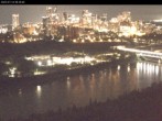 Archiv Foto Webcam Panoramablick auf das River Valley und die Skyline von Edmonton 23:00