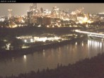 Archiv Foto Webcam Panoramablick auf das River Valley und die Skyline von Edmonton 01:00