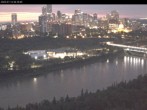 Archiv Foto Webcam Panoramablick auf das River Valley und die Skyline von Edmonton 03:00