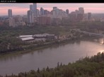 Archiv Foto Webcam Panoramablick auf das River Valley und die Skyline von Edmonton 05:00