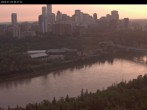 Archiv Foto Webcam Panoramablick auf das River Valley und die Skyline von Edmonton 05:00