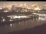 Archiv Foto Webcam Panoramablick auf das River Valley und die Skyline von Edmonton 23:00