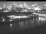 Archiv Foto Webcam Panoramablick auf das River Valley und die Skyline von Edmonton 23:00