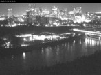 Archiv Foto Webcam Panoramablick auf das River Valley und die Skyline von Edmonton 01:00