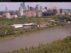 Archiv Foto Webcam Panoramablick auf das River Valley und die Skyline von Edmonton 13:00