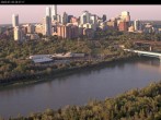 Archiv Foto Webcam Panoramablick auf das River Valley und die Skyline von Edmonton 19:00