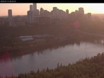 Archiv Foto Webcam Panoramablick auf das River Valley und die Skyline von Edmonton 05:00