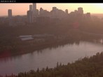 Archiv Foto Webcam Panoramablick auf das River Valley und die Skyline von Edmonton 05:00