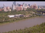 Archiv Foto Webcam Panoramablick auf das River Valley und die Skyline von Edmonton 13:00