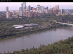Archiv Foto Webcam Panoramablick auf das River Valley und die Skyline von Edmonton 19:00