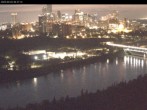 Archiv Foto Webcam Panoramablick auf das River Valley und die Skyline von Edmonton 04:00