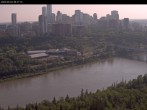 Archiv Foto Webcam Panoramablick auf das River Valley und die Skyline von Edmonton 08:00