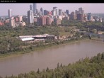 Archiv Foto Webcam Panoramablick auf das River Valley und die Skyline von Edmonton 11:00