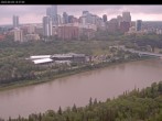 Archiv Foto Webcam Panoramablick auf das River Valley und die Skyline von Edmonton 09:00