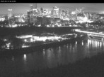Archiv Foto Webcam Panoramablick auf das River Valley und die Skyline von Edmonton 03:00