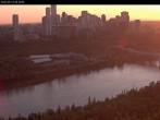 Archiv Foto Webcam Panoramablick auf das River Valley und die Skyline von Edmonton 05:00
