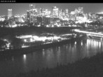 Archiv Foto Webcam Panoramablick auf das River Valley und die Skyline von Edmonton 23:00