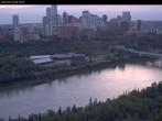 Archiv Foto Webcam Panoramablick auf das River Valley und die Skyline von Edmonton 05:00