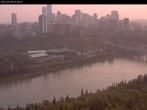 Archiv Foto Webcam Panoramablick auf das River Valley und die Skyline von Edmonton 04:00