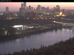 Archiv Foto Webcam Panoramablick auf das River Valley und die Skyline von Edmonton 05:00