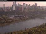 Archiv Foto Webcam Panoramablick auf das River Valley und die Skyline von Edmonton 07:00
