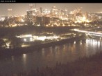 Archiv Foto Webcam Panoramablick auf das River Valley und die Skyline von Edmonton 23:00