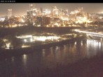 Archiv Foto Webcam Panoramablick auf das River Valley und die Skyline von Edmonton 23:00