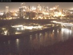 Archiv Foto Webcam Panoramablick auf das River Valley und die Skyline von Edmonton 01:00