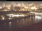 Archiv Foto Webcam Panoramablick auf das River Valley und die Skyline von Edmonton 03:00