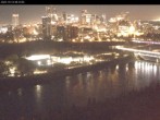 Archiv Foto Webcam Panoramablick auf das River Valley und die Skyline von Edmonton 05:00