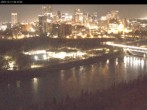 Archiv Foto Webcam Panoramablick auf das River Valley und die Skyline von Edmonton 03:00