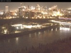 Archiv Foto Webcam Panoramablick auf das River Valley und die Skyline von Edmonton 05:00
